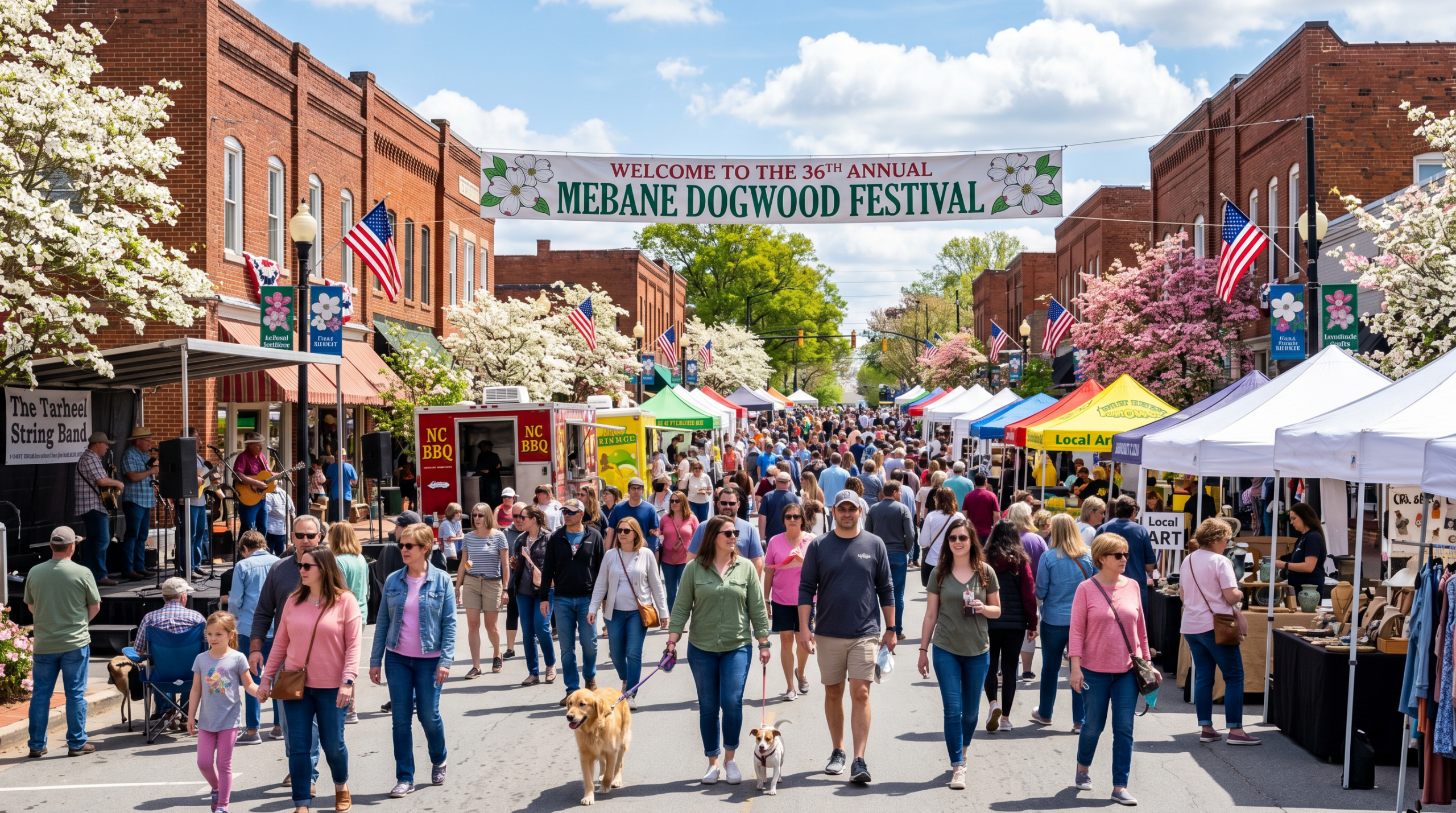 Bulk mail services for small business for Mebane Dogwood Festival